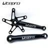 LitePro Bicycle Square Hole Crankset Chainwheel 130BCD Vouwfiets aluminium legering Crank 170 mm Ultralight Chainring voor Brompton