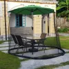 Muggennet met ritssluitbaar touwpolyester outdoor dineren sunshade muggen netto voor patio