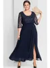 Plus Tamanho Mãe Elegante dos Vestidos da Noiva A linha O-G-RECECELA VESTIDO DO CONSELHO DE CASAMENTO LACE CHIFFON PLITELE