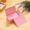 90Pcs/Lot 9x5.4cm Mini Orange Paper Blank Card DIY Graffiti Word Cards Gift Greeting Cards Birthday Gift Message Card Envelope