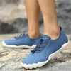 Zomermannen en vrouwen sneakers op blote voeten schoenen Gym Sport Running Shoes Trail Treking Outdoor Beach Water Sport Fitness Footwear 240402