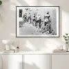 Fahrraddruck Fahrrad Vintage Foto Poster schwarz weiße Straße Radfahren Männer Pissing Leinwand Malerei Bild Badezimmer Home Wanddekoration