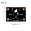 Mattor Basketball dribble Trainer Non-Slip Practice Equipment Absorbering Silent Footstep Mat för alla nivåer