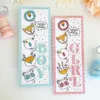 2pcs / lot grenouille amant Moose Bear Beaver Hockey Gnomie Birthday Party Clear Stamp Set et coordination Dies for DIY Scrapbooking