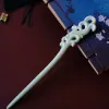 Cerâmica vintage Hairpin Elegante Stick Stick Acessórios de cabelo personalizados ótimos presentes para mulheres meninas