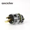 Adaptadores FURUTECH FI11M (CU) / FI11 CU HIFI AUDIO POLEGE PULL PLATED GOLD CONECTOR IEC Plug US 15A / 125V