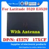 ケース新しい04y37v 4y37v 17xcf 017xcf for dell latitude 3520 e3520 e3520 lcd back cover lidアセンブリLCDリアCA