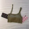 Camisoles Tanki Women Sexy Sports Yoga Bielica Crossbody Tube Top Camisole Zewnętrzna zużycie Wewnętrzna kubek stał