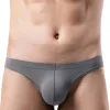 3pcs/lot mens g-stringパンティービッグポーチトン下着アイスシルクセクシーミッドライズジョックストラップバックタンガスビキニアンダーパンツ