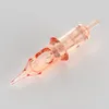 Solong EN02Q Girl Orange Embroidery Silicone One Needle PMU 1RL 3RL 5RL Sterilized Round Liner For Permanent Makeup Machin