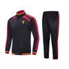 Association Sportive de Monaco Football Club Herren -Trainingsanzüge für Erwachsene Outdoor Jogging Anzug Jacke Langarm Sportfußball Sui239v