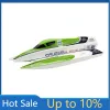 TFL 1138 Caudwell F1 Anti-Rollover Fiberglass RC Racing Boat Orange and Green voor kiezen