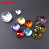 NAIERDI Colorful Crystal Glass Knobs Cabinet Handles Crystal Ball Cupboard Pulls Drawer Knobs Kitchen Furniture Handle