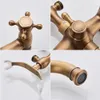 Torneira de banheira antiga de latão na parede de 30 cm de comprimento Bathtub Bathtub Mixer Tap Brass Gire o banho de banho de nariz comprido Conjunto de chuveiro de cerâmica