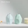 Spedizione gratuita!INS Mini sfaccettatura Vase Ornament decorazioni ornali piccoli vasi di fiori in porcellana bottiglie di aromaterapia a casa