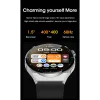 Watches Yeni GT3 MAX Smartwatch Erkekler Bluetooth Çağrı Tracker Su geçirmez spor bileklik kan basıncı izleme Akıllı Saatler 2023