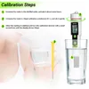 Salinometer Waterproof Salinity Test Pen Digital2-in-1 Salinity & Temperature Meter Portable Salinity Meter Salimeter Pen Type