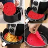 Air Fryer Liner Air Fryer Mat Food Grad Non-Stick Silicone Fryer Basket For 7,5 ~ 9-tums Air Fryers Steamers