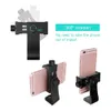 OUTRO DE TELEFONAL DE TELEFONAL COLELO UNIVERSAL Tripod Mount Selfie Adaptador de smartphone Smartphone Clip Ajuste Ajustável Montagem para iPhone 13 12 11 Pro