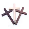 Cruz de madeira Christian 12cm (4,7in) Parede pendurada Crucifixo Longo Crucifixo Decoração Home