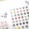 Корейский импорт бренд Bonito 2 в 1 Kawaii Cat Paw Pap Paper Sticker