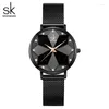 Zegarek shengke fashion diamond Watches S Woman's Quartz Top Luksusowy damski zegar SK Original Mujer Montre