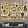 Tapestries Decorate Rooms In The City Of Jerusalem On The Western Wall
