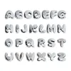 8 mm Fat Slide Letters Charms Bracelet Femmes Bijoux Fabriquant 1pc Slide Alphabet A-Z CELaire de porte-bracelet DIY Collier de compagnie