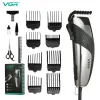 Clippers Vgr Professional Hair Clipper Electric Men Hair Trimmer Vintage Hair Style Haircut Machine 2M Cord Barber Clippers V121