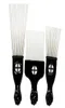 Svart plast knytnäve Afro Brush Stianless Steel Wide Teeth Metal Hair Pick Afro Comb With Fist2580400