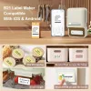 Printers Niimbot B1/B21 Label Thermal Printer Mini Pocket Barcode Maker Bluetooth Printers Selfadhesive Sticker Machine With GiftLabel