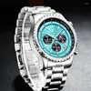 Montre-bracelets Lige Top Mens Watches Quartz Man Watch Imperproof Luminous for Men Date Chronograph Sport Boîte cadeau de bracelet