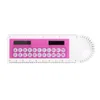 Calculadora digital de 10 cm de régua 2 em 1 briga infantil de escritório escolar presentes de escritório