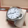 Orologio da uomo per orologio Panerrais Temperamento orologio dello zaffiro specchio svizzero di movimento automatico Dimensione da 44 mm cinghia in pelle di mucca con anota originale VvBF