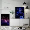 Evershine 5D Diamond Painting Constellations Diamond Mosaic Starry Night Cross Stitch Kits Rhinestone Embroidery Art Home Decor