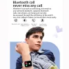 Bekijkt Innofovo I82 Bluetooth Call Smart Watch Men Blood Oxygen Body Thermometer Smartwatch horloges voor vrouwen 100+ sportmodus