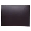 23,6x17,4 cm 0,5 mm feuilles d'aimant doux en caoutchouc tapis magnétiques noirs pour les images de réfrigérateur Couture Dies Crafts Rangement d'un côté