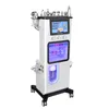 最新のサロン14 in 1 Hydra Oxygen Facial Machine Hydro Diamond Dermabrasion Aqua Jet Peeling Facial Skin Analysis Machine