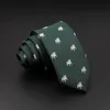 Neck Ties Newly designed mens animal tie polyester woven collar ladybug dog dinosaur shark jacquard fashion party wedding Gravata tieC240410