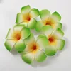 Fleurs décoratives 10pcs 9cm tête de fleur artificielle Eva Egg Ressor Hairpin Accessories Hawaiian MAIN