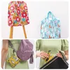 Storage Bags 10CS Shopping Bag Reusable Foldable Portable Handbag Supermarket Beach Toy Shoulder Travel Grocery