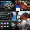 Bekijkt 2023 Outdoor Smart Watch Men voor Android Xiaomi IP67 waterdichte fitness horloges Bluetooth Call Women Smartwatch robuust militair