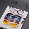 Lunettes de soleil Cadres 6 en 1 Crame de lune