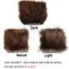 Wifreo 5x5cm Couleur naturelle Claver Fur Fur Doublage flottant pour la mouche sèche caddis émerge nymphe mayfly à attacher la truite pêche à la mouche