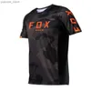 Велосипедные рубашки топы Mens Bat Jerseys с длинными рукавами вниз по склону