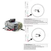 Voedingsvoorraden Hongpoe 7000W 12V Supply 0-12V Verstelbaar vermogen12VDC AC-DC 0-5V Analoge signaalregeling SE-7000-12 Transformator Home Force DHJLT