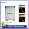 Kaarten Promotie OneFavor 16GB 32 GB SD SDHC -kaart UI Professional 90MB/S met SD SDHC -kaartadapteromzetter voor Mercedes Benz