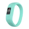 1pc mjuk silikonklocka band armband rem armband smart klock ersättnings tillbehör för garmin vivofit jr 2 / vivofit 3