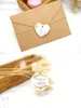 50 stcs bedankt hang tag kraft paper cadeau tag label voor bruiloft/snoep/baby cadeaubroducten tagging pakketbenodigdheden