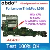 Scheda madre per lenovo ThinkPad L560 Laptop Motherboard, AILL1/L2 AIL3 LAC421P Motherboard, con CPU I3 I5 I5 I7 6a generazione.100%, test di lavoro